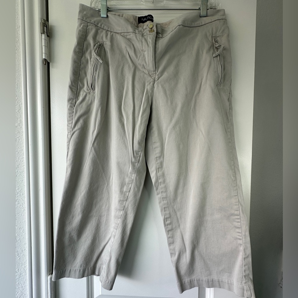 💚Nautica Khaki Capris Casual Pants
